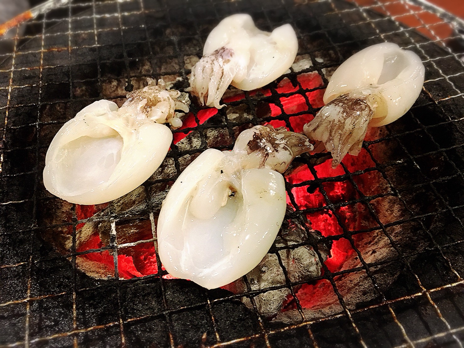 七輪焼肉 安安 大塚店のプチ紋甲イカ