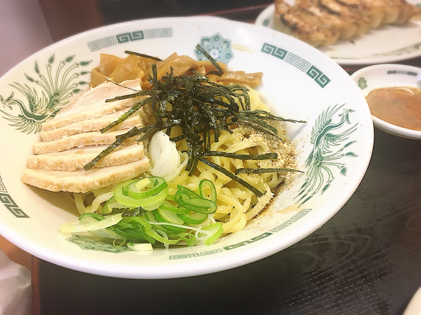 日高屋 大塚南口店の汁なしラーメン(油そば)