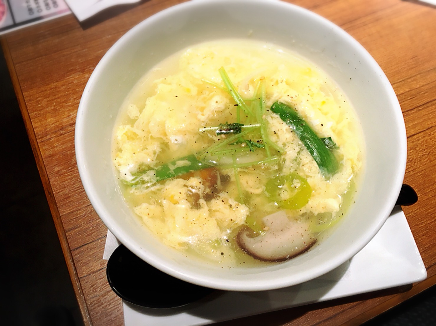 食べ放題は要注意「焼肉本舗 ぴゅあ 池袋店」の玉子スープ