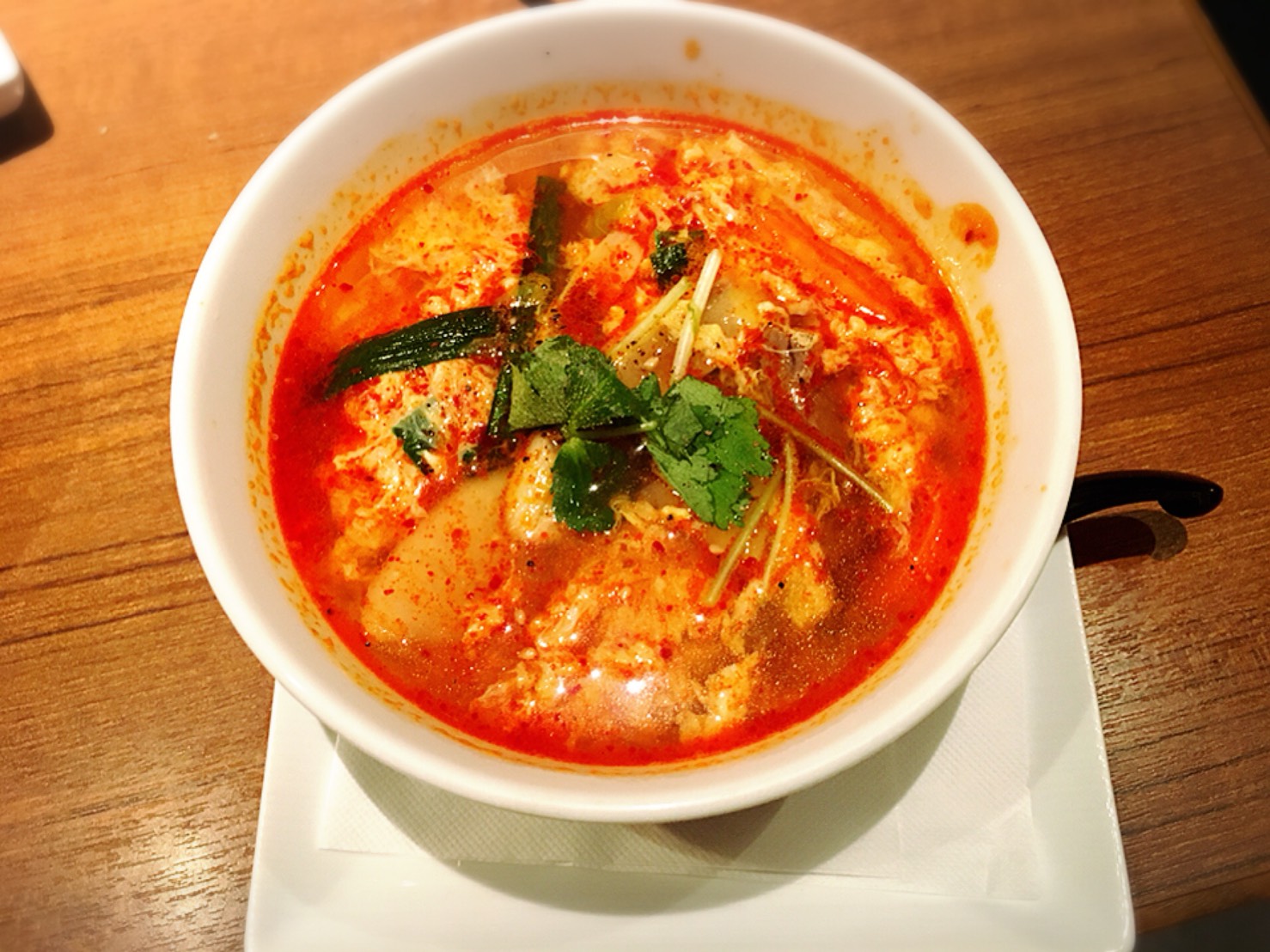 食べ放題は要注意「焼肉本舗 ぴゅあ 池袋店」のユッケジャンスープ