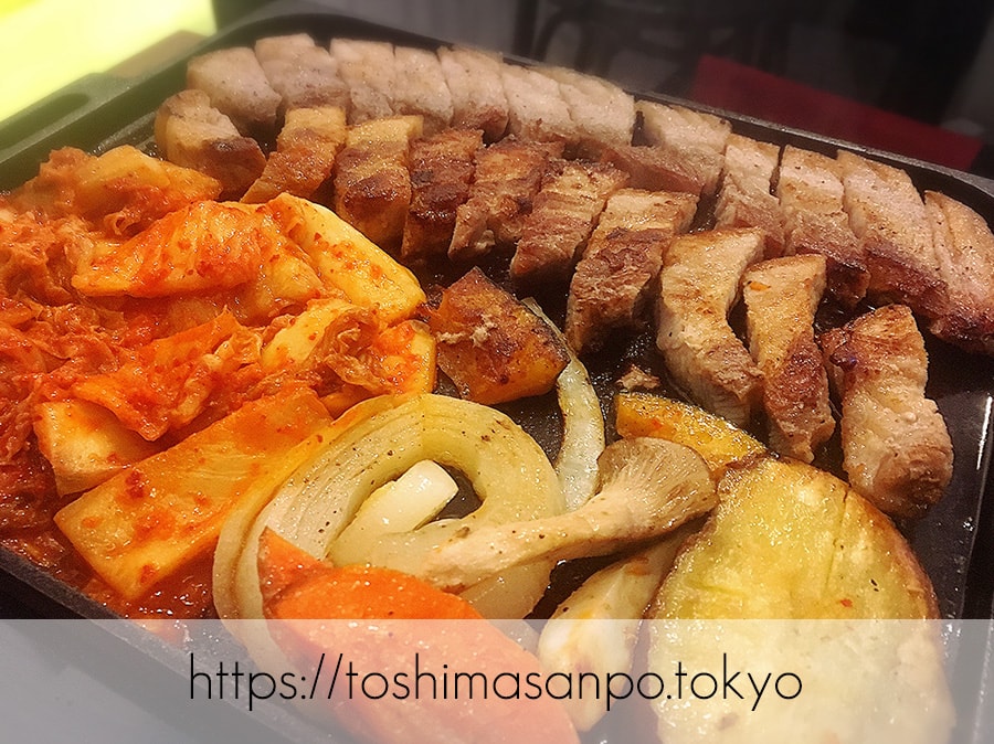 【池袋駅】韓国の有名人も訪れてる!「ハヌリ 池袋」でサムギョプサルを食べよう!の追記:サムギョプサル