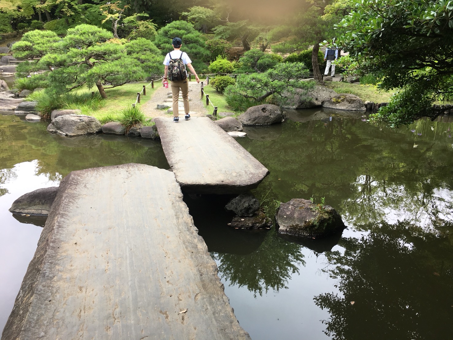 【上中里駅】バラが咲き誇る日英が混ざる庭園「旧古河庭園」の和庭園3