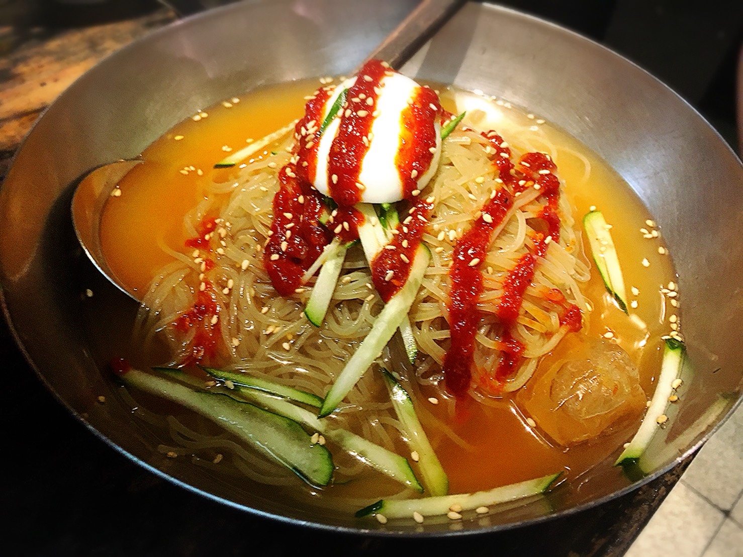 【池袋駅】夏!ホルモン食おうぜ作戦決行「ホルモン焼肉 縁 池袋店」の冷麺