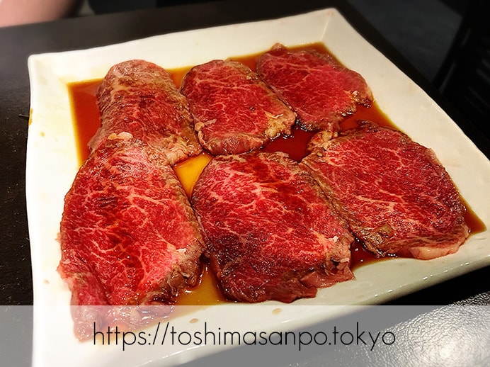 【大塚駅】A5ランク黒毛和牛コスパ良し!「頂きまんもす」で超絶美味しいラムしゃぶを頂きまんもす。のラムしゃぶ