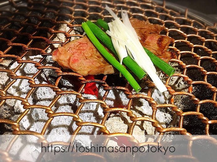 【大塚駅】A5ランク黒毛和牛コスパ良し!「頂きまんもす」で超絶美味しいラムしゃぶを頂きまんもす。のラムしゃぶ焼き
