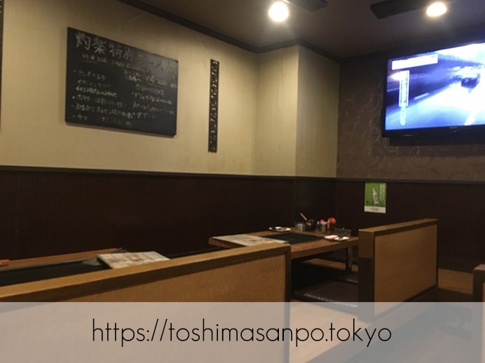 【池袋駅】この上ない美味発見!お好み焼き・もんじゃの最上級ってここ!?「灼楽(しゃくら)1号店」の店内
