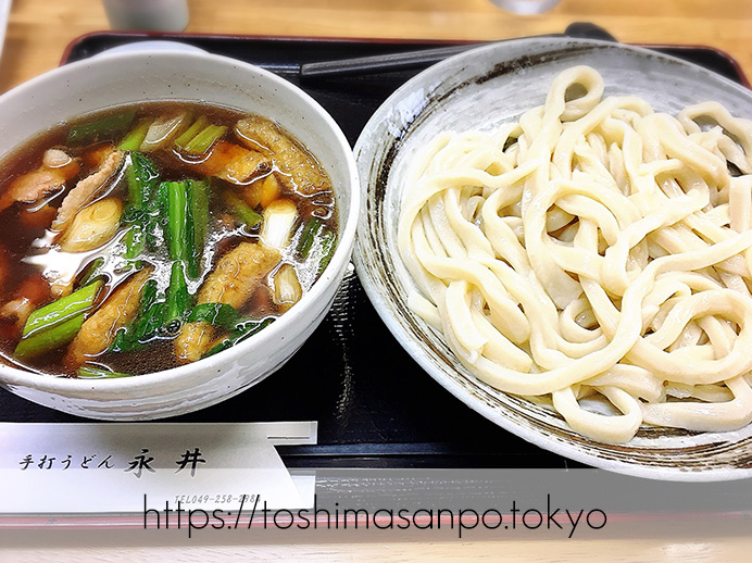 【ふじみ野駅】惚れ込んじゃった武蔵野うどん!「手打ちうどん 永井」の肉汁うどん小