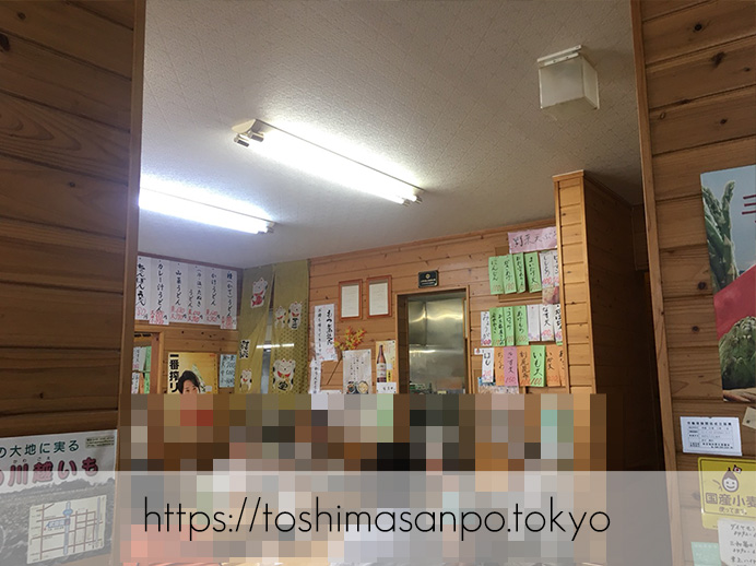 【ふじみ野駅】惚れ込んじゃった武蔵野うどん!「手打ちうどん 永井」の店内