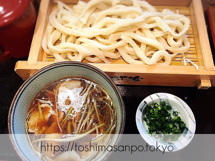 【池袋駅】埼玉名物の強烈極太麺!武蔵野うどんの人気店「うちたて家」の肉汁うどん普通盛