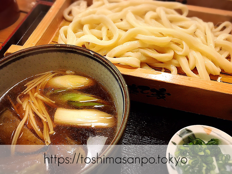 【池袋駅】埼玉名物の強烈極太麺!武蔵野うどんの人気店「うちたて家」の追記:鴨汁うどん