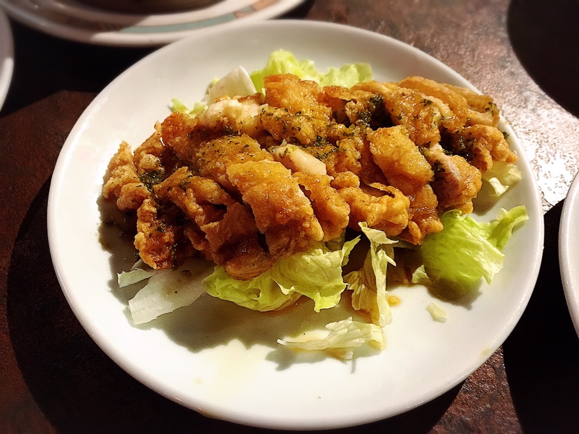 【池袋駅】飲茶専門店で中国・台湾料理が食べ放題2500円「 中国茶館」の油淋鶏