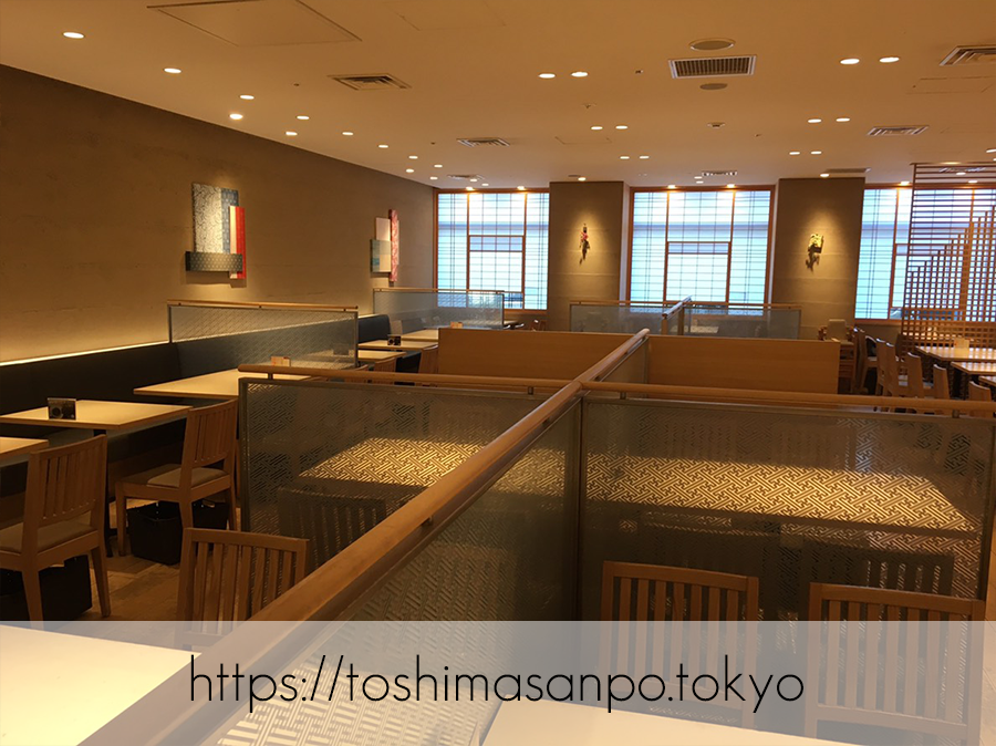 【池袋駅】ヘルシー料理食べ放題で安心!自然派「はーべすとルミネ池袋」の店内