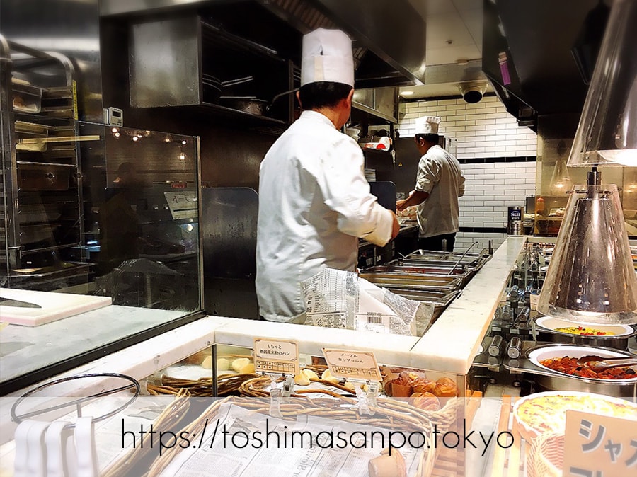 【池袋駅】一品注文制「CHEF'S GOODIES(シェフズグッディーズ)」の厨房