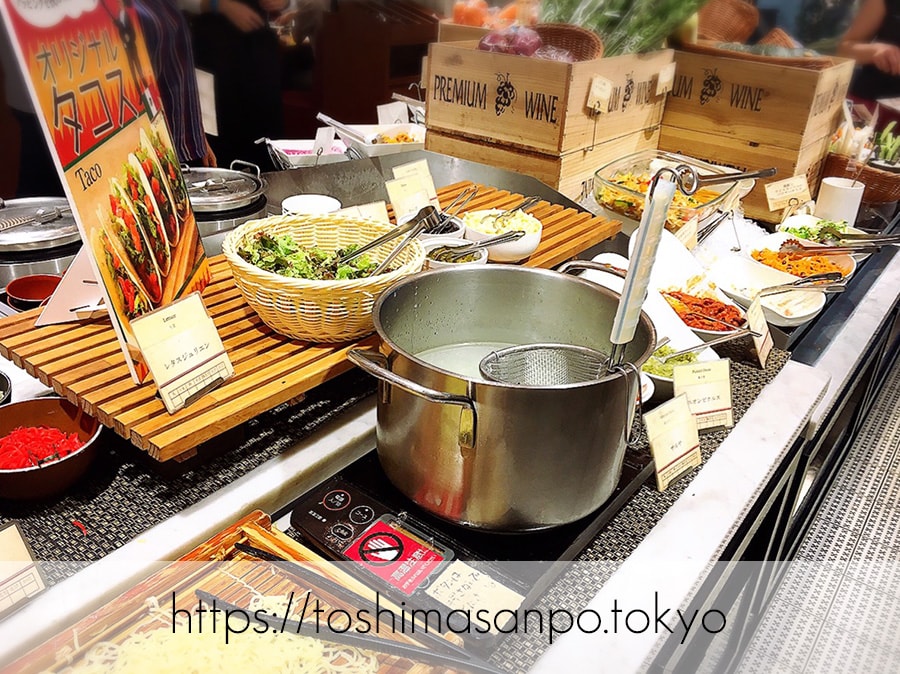 【池袋駅】一品注文制「CHEF'S GOODIES(シェフズグッディーズ)」のビュッフェ3