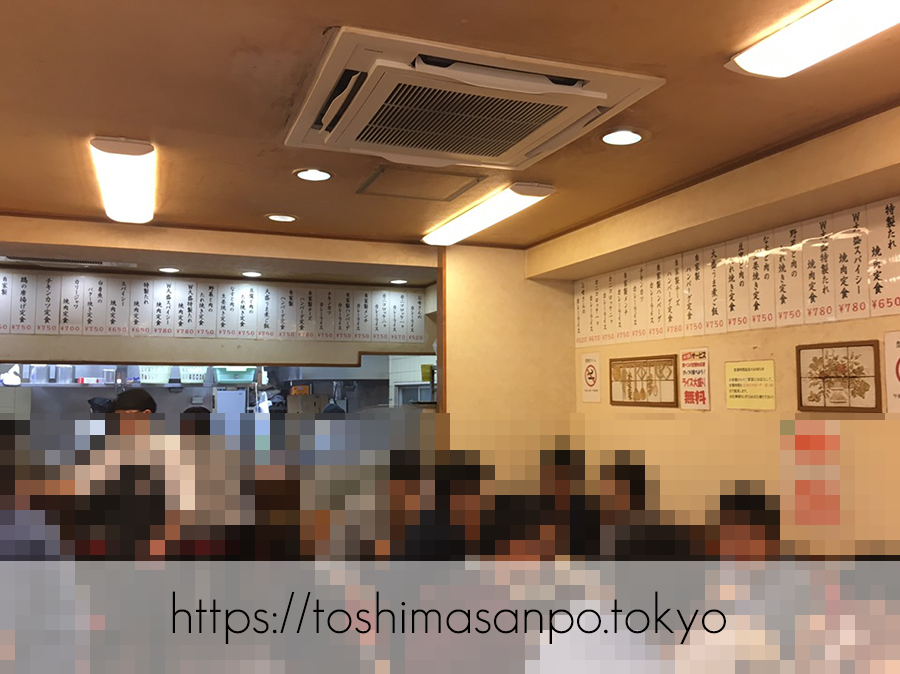 【池袋駅】街の洋食屋さんここにも発見!安うま「ランチハウスミトヤ」の店内