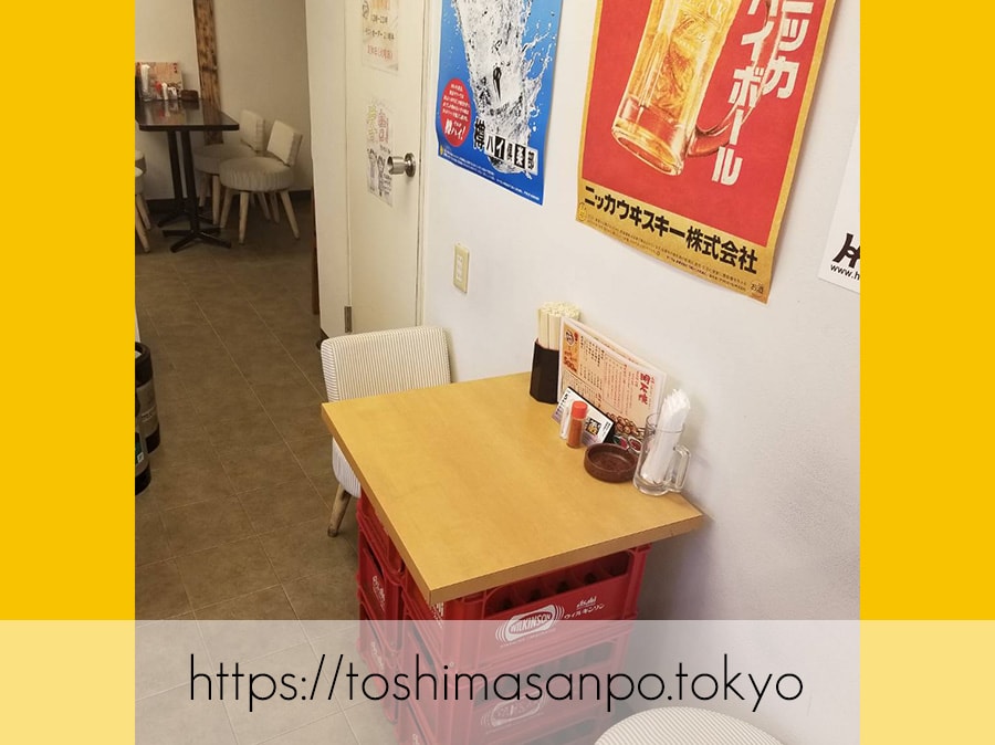 【中板橋駅】「はち」自慢の明石焼きと焼きそば!8のつく日はお得だよ♡の店内3