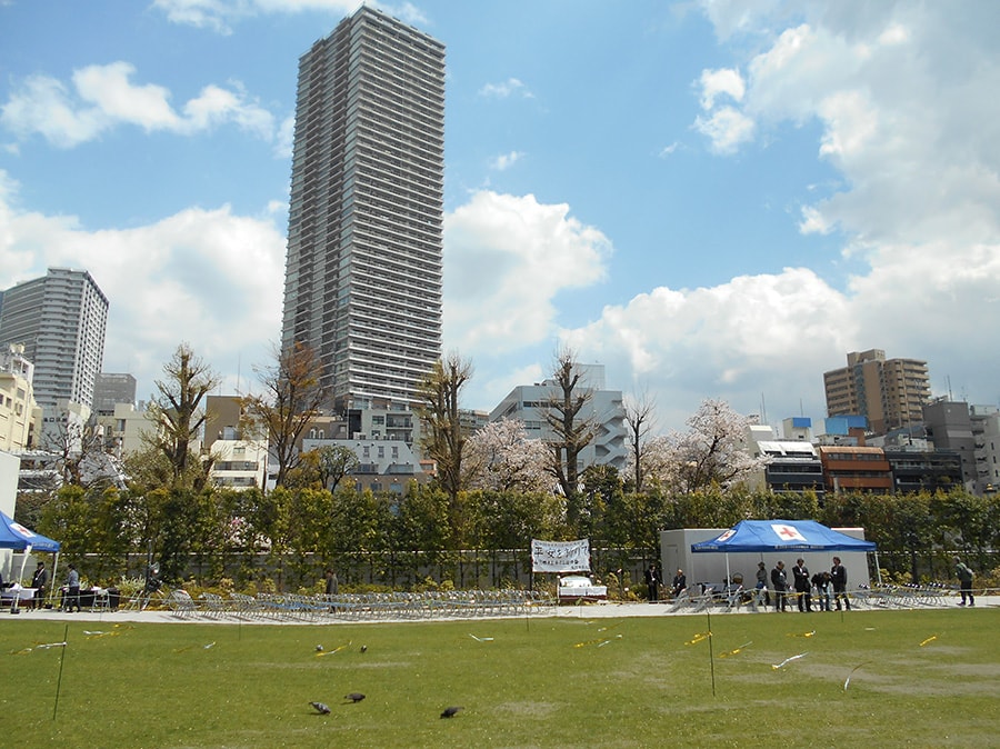 【池袋駅】城北大空襲被災体験を語り継ぐ「4・13根津山小さな追悼会」の過去の模様1