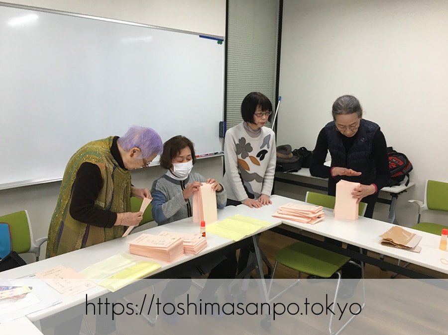 【池袋駅】城北大空襲被災体験を語り継ぐ「4・13根津山小さな追悼会」の実行委員会の様子1