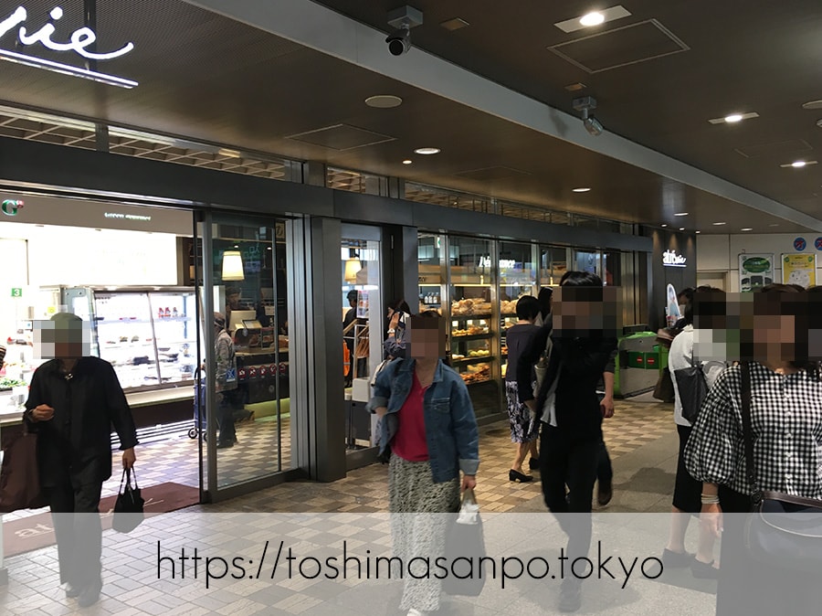 【池袋駅】毎日食べたい!「ヴィ・ド・フランス」のパン超愛してる!のヴィ・ド・フランス池袋店の追記:デリフランス アトレヴィ巣鴨店の外観