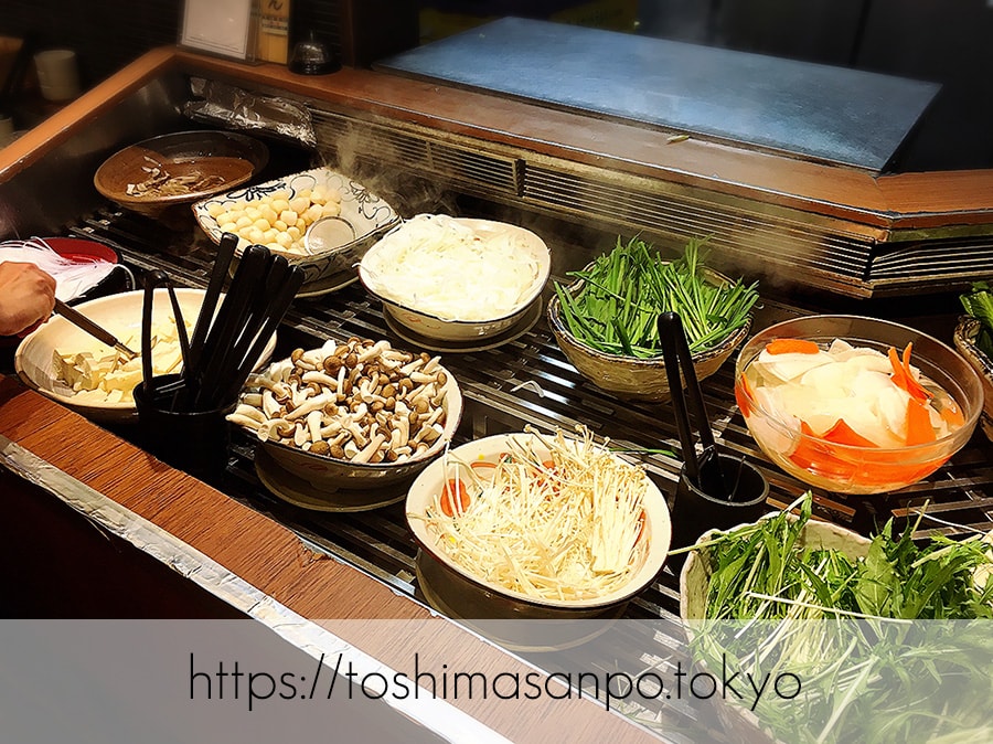 【池袋駅】これは事件だ!日本人は美味しいごはんを食べるべき。しゃぶしゃぶビュッフェ「 しゃぶ菜」の野菜ビュフェ1