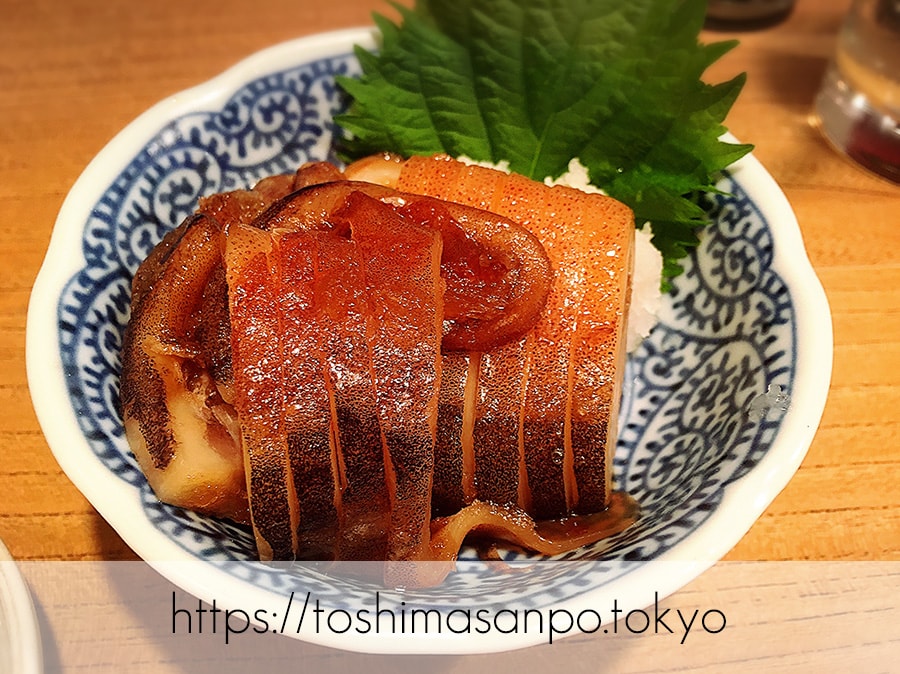 【池袋駅】高コスパ!ずっと人気爆発してる!超お得にお魚食べられる「東池袋魚金」のするめいかの沖漬け