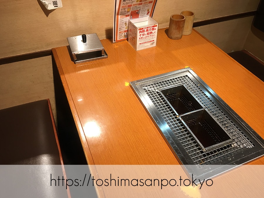 【池袋駅】なにこれ楽しい!みんなで行こうよ、自分で揚げる串揚げの食べ放題「串家物語 LABI1池袋店」のテーブル