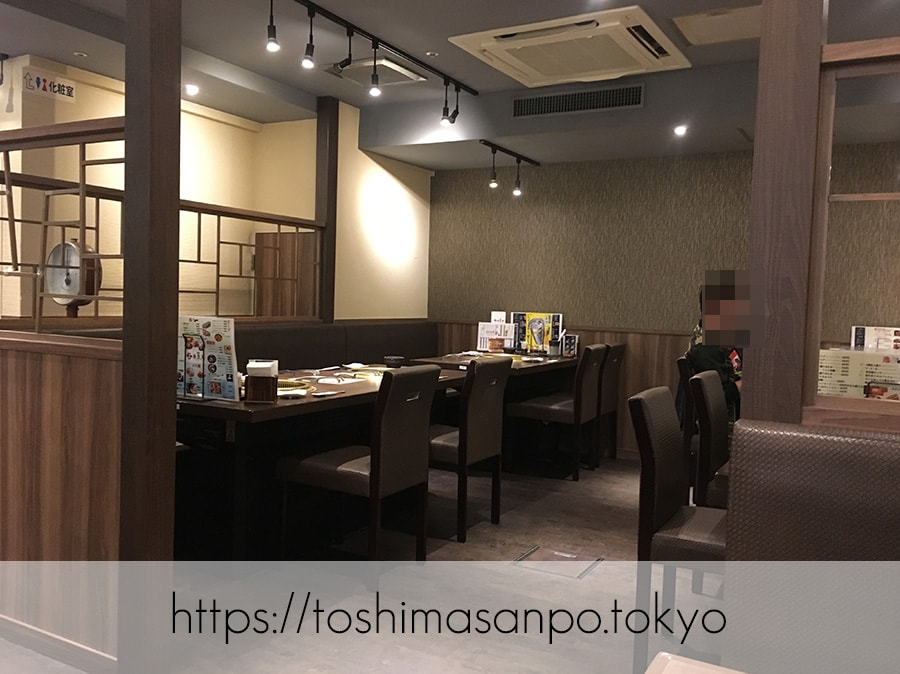【池袋駅】朝5:00まで営業!A5黒毛和牛に大満足。茨城県産常陸牛一頭買いの「勇里庵」の店内1