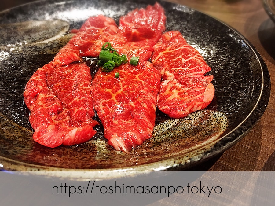 【池袋駅】朝5:00まで営業!A5黒毛和牛に大満足。茨城県産常陸牛一頭買い「牛処 勇里庵~YURIAN~」の上赤身
