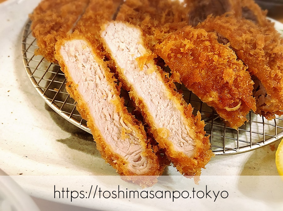 【池袋駅】百貨店ならではの良サービス!十五穀米も嬉しいプチリッチなとんかつ「○かつ亭 西武池袋店」の合い盛りかつ膳のズーム