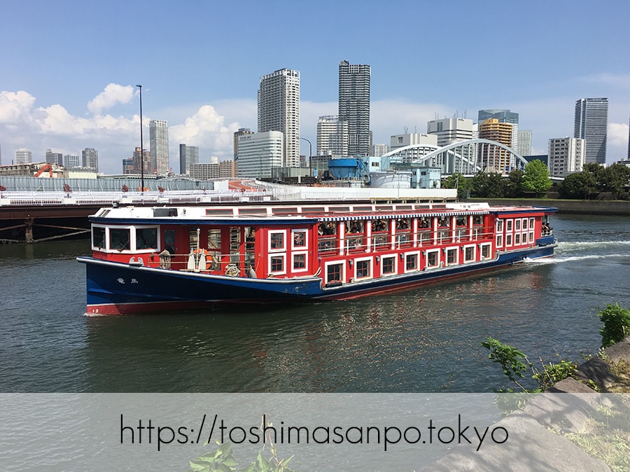 【汐留駅】水上バスにも乗れる!東京湾から繋がる江戸時代の広大な庭園「浜離宮恩賜庭園」の風情。の浜離宮恩賜庭園の水上バス2