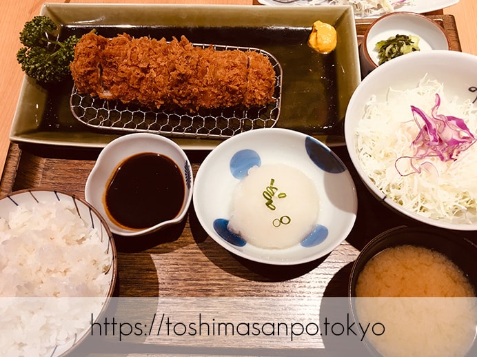 【池袋駅】安定の味とコスパ。こだわりごはんが最高に美味しい「和幸 サンシャインシティアルパ池袋店」の追記1:丸太ひれかつ御膳