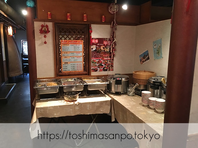 【池袋駅】池袋駅周辺の最安ビュッフェ!台湾料理・中華料理を大量摂取するには「台北夜市 池袋本店」のビュッフェ2
