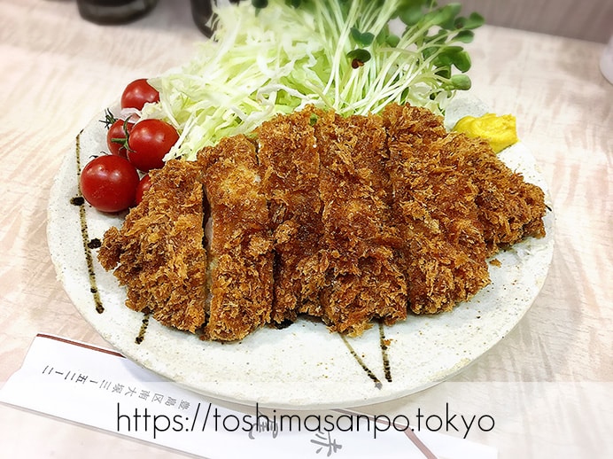 【大塚駅】創業から約60年!老舗とんかつ屋さん「とんかつ赤尾」の上ロース定食はやさしい家庭の味♡の上ロース定食