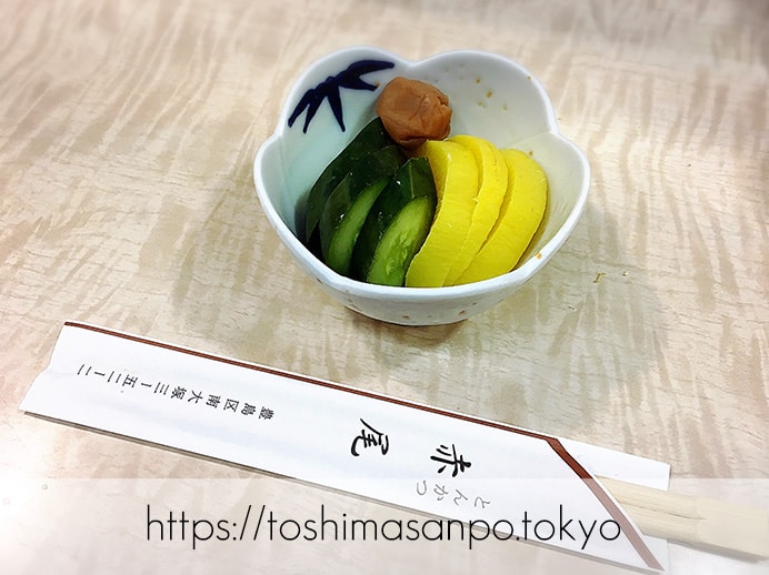 【大塚駅】創業から約60年!老舗とんかつ屋さん「とんかつ赤尾」の上ロース定食はやさしい家庭の味♡の上ロース定食のデザート