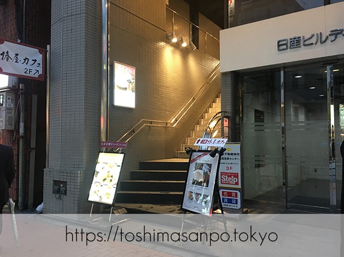 【池袋駅】ハイマート跡に「椿屋カフェ」オープン!クレミア生クリームソフトが食べられるう〜♡のビル入口