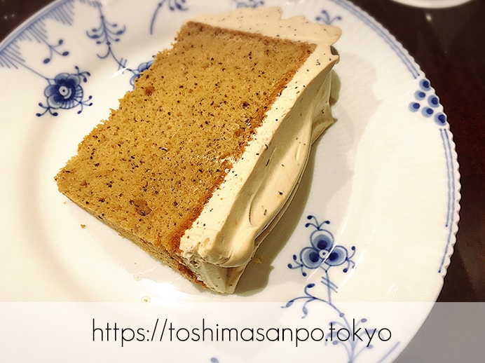 【池袋駅】ハイマート跡に「椿屋カフェ」オープン!クレミア生クリームソフトが食べられるう〜♡のプレミア紅茶シフォン