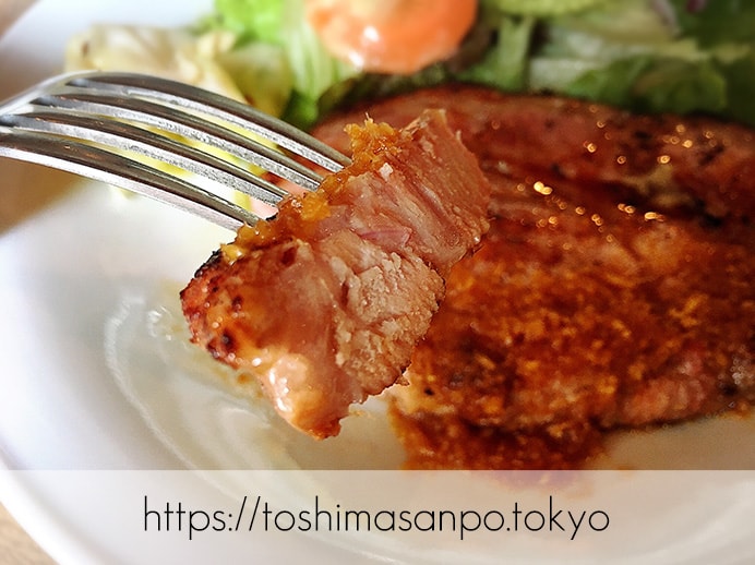 【池袋駅】庶民の味が超絶オシャレに。美味しすぎるポークジンジャー専門店「ジンジャー(Ginger)」のポークジンジャーのズーム2