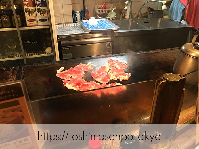 【池袋駅】気軽さが最高!サラリーマンに人気!大きな鉄板で作る安くて美味しい家庭の味「銀や」の大きな鉄板
