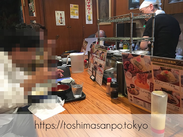 【池袋駅】気軽さが最高!サラリーマンに人気!大きな鉄板で作る安くて美味しい家庭の味「銀や」の店内2