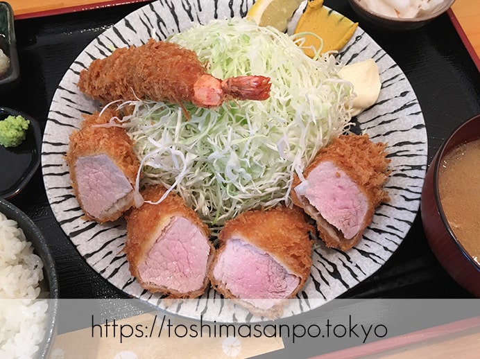 【池袋駅】復活再始動!嬉嬉豚とんかつ『君に、揚げる。』この肉この価格で!?驚くべき脂と甘さにうっとり。の特上ヒレかつ